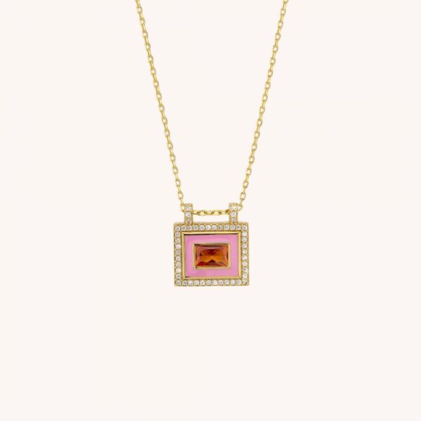 Collier PINK EL PASO Or
