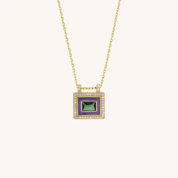 Collier PURPLE EL PASO Or