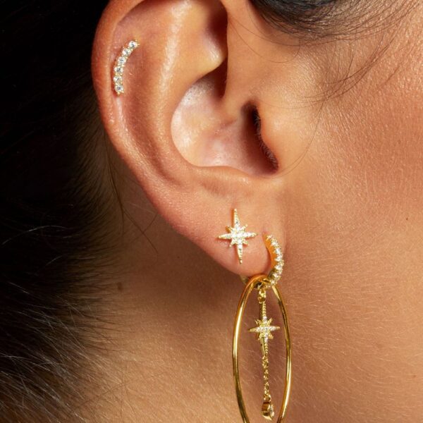 Percing SEMI CIRCLE Or – Image 2
