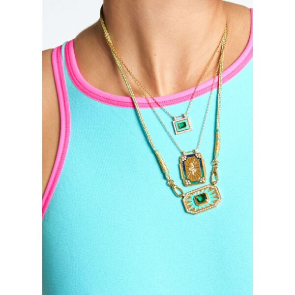 Collier TURQUOISE EL PASO Or – Image 2