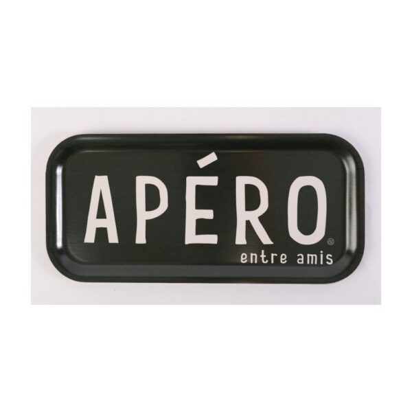 PLATEAU LIEGE 15X32 CM "APERO ENTRE AMIS"