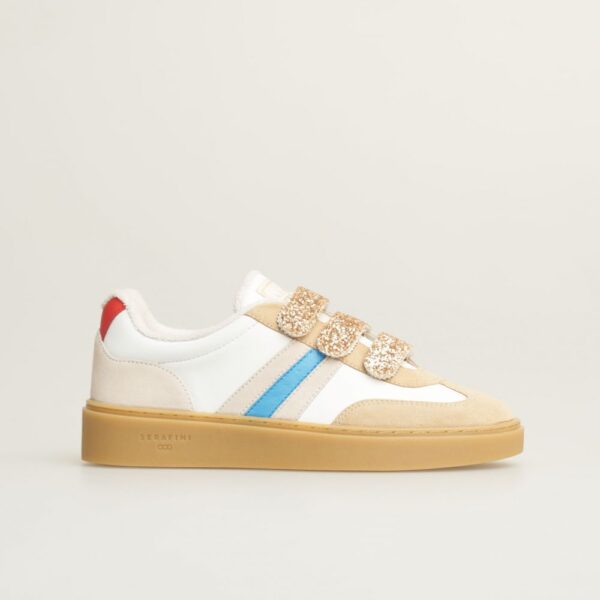 SNEACKERS COURT - SAND WHITE GOLD