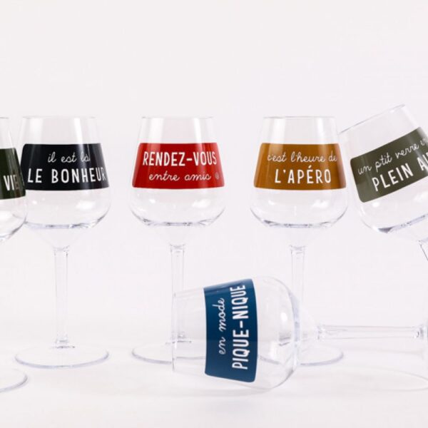 6 Verres à vin incassable VTT SJ – Image 2