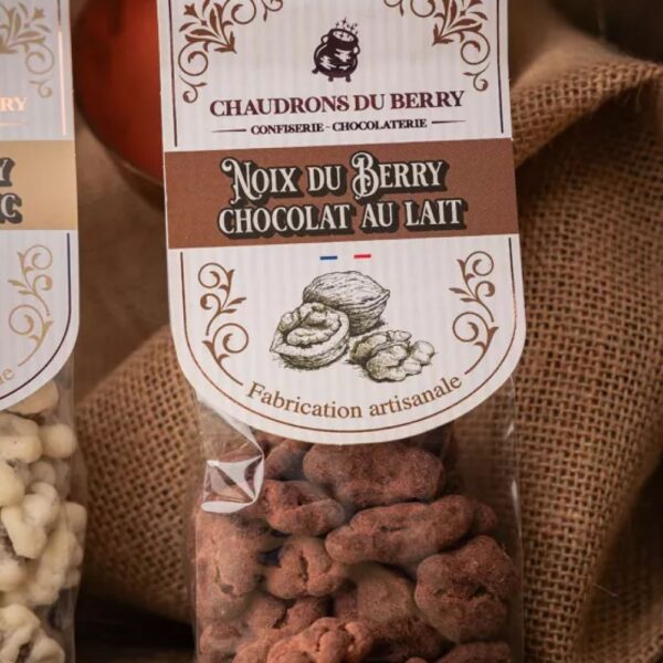 NOIX chocolat au lait, poudrée cacao