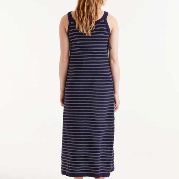 Robe en maille bleue marine – Image 3