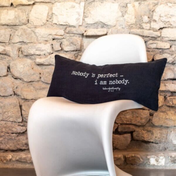 COUSSIN SMOOTHIENOBODY CHARBON 30X70