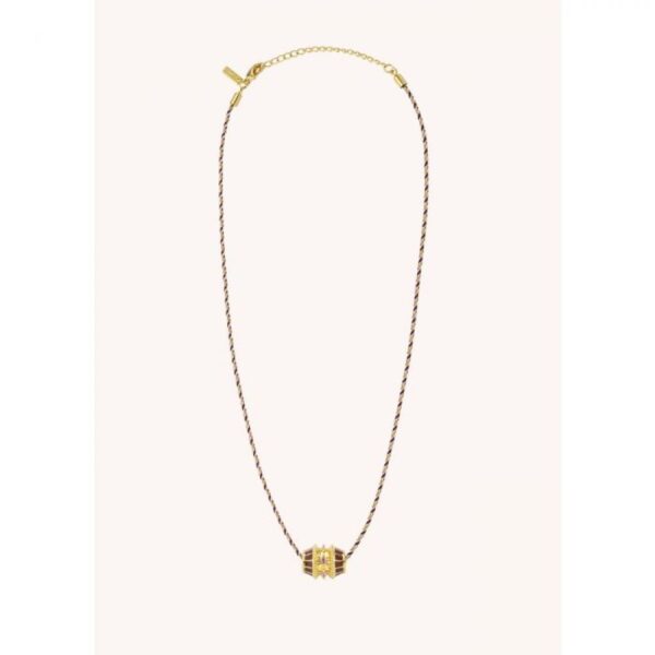 Collier BURGUNDY TALISMAN Or