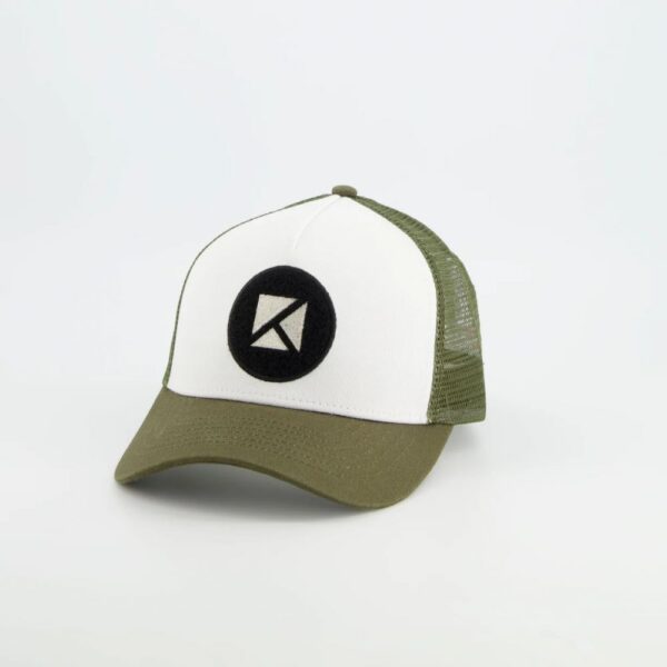 CASQUETTE KULTE PATCH AND MATCH KAKI WHITE