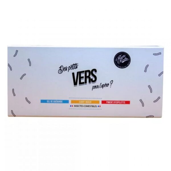 Insectes comestibles - Box Vers 3 saveurs