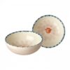 Bol céramique - Lavande - Hand-painted Soft Pink Flower