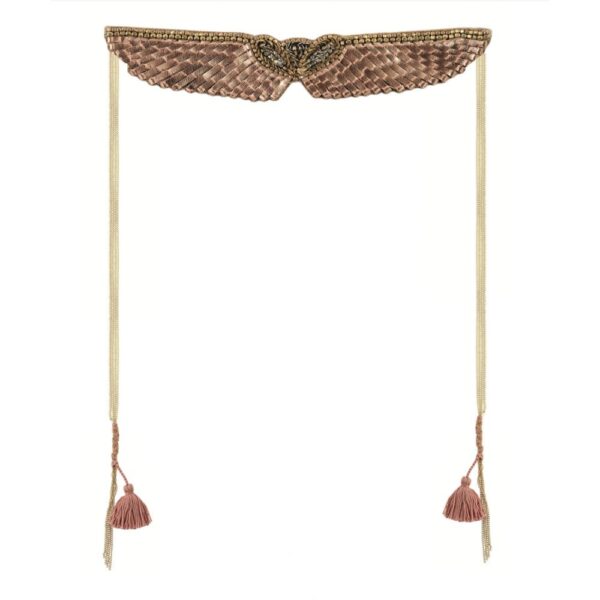 Collier Chockers Angus Peach – Image 2