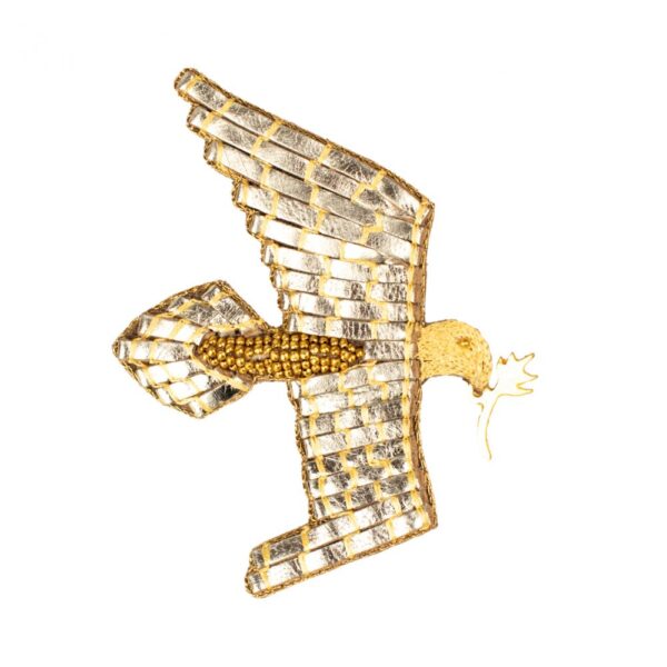 Broche Colomba Gold
