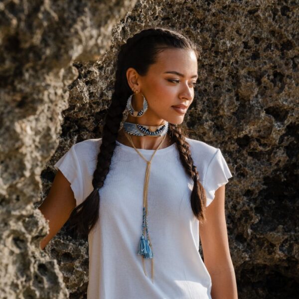 Collier Chockers Cheryle Pearl – Image 2