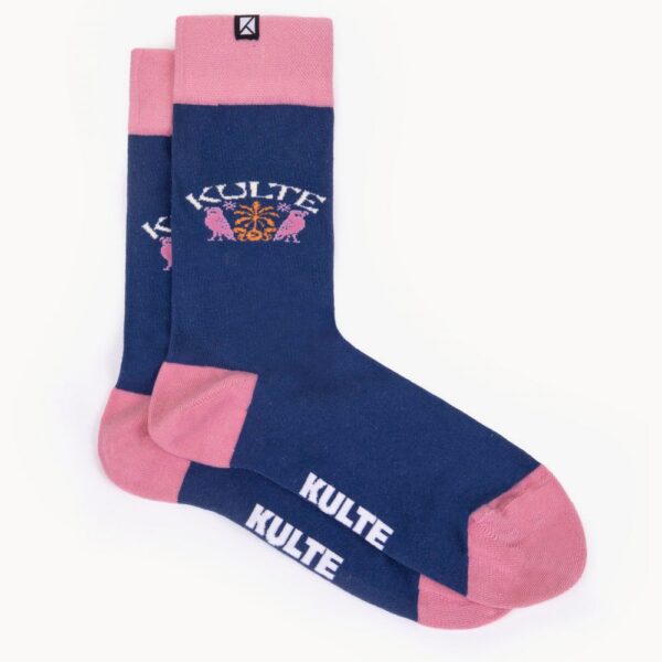 CHAUSETTE KULTE MOTIF COCO PALM
