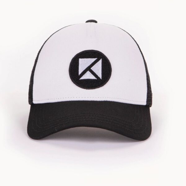 CAP KULTE PATCH AND MATCH BLACK  WHITE