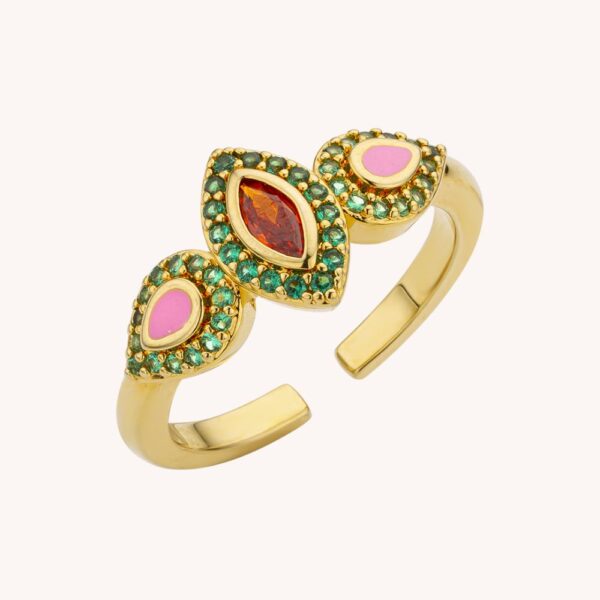 Bague Pink Mademoiselle Or