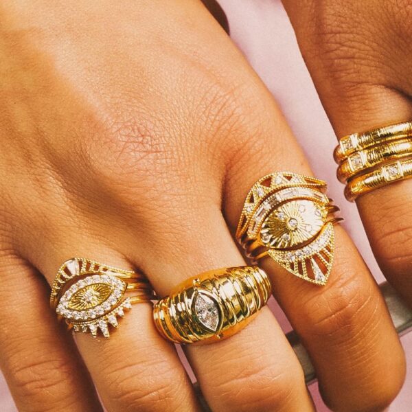 Bague Glow Or – Image 2