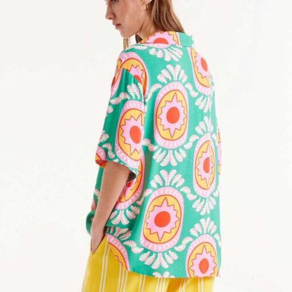 Chemise fluide avec imprimé Curitiba – Image 2