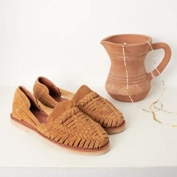 Sandales ALLEGRE camel suede