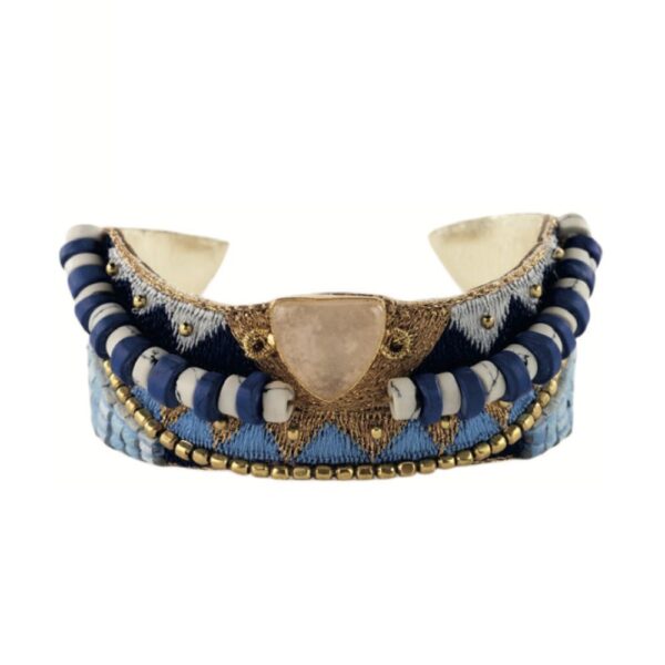Bracelet bangle Chenoa tie and dye