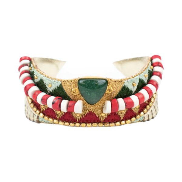 Bracelet bangle Chenoa peach