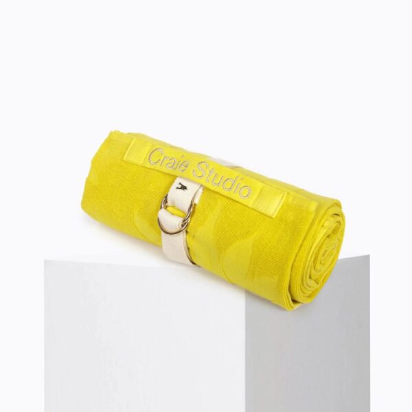 Drap de bain Léo citron