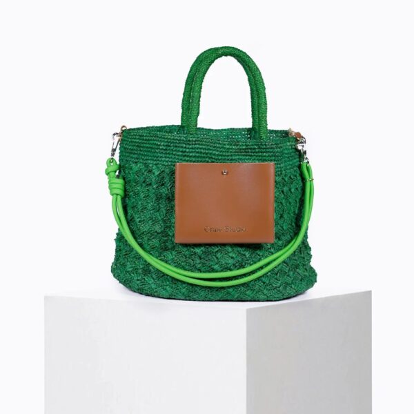 SAC Craie Studio Sac Polochon Raphia Jelly