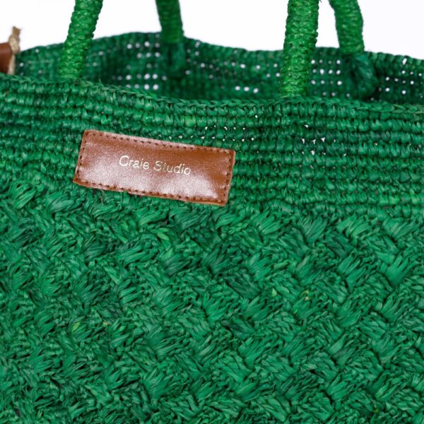 SAC Craie Studio Sac Polochon Raphia Jelly – Image 2
