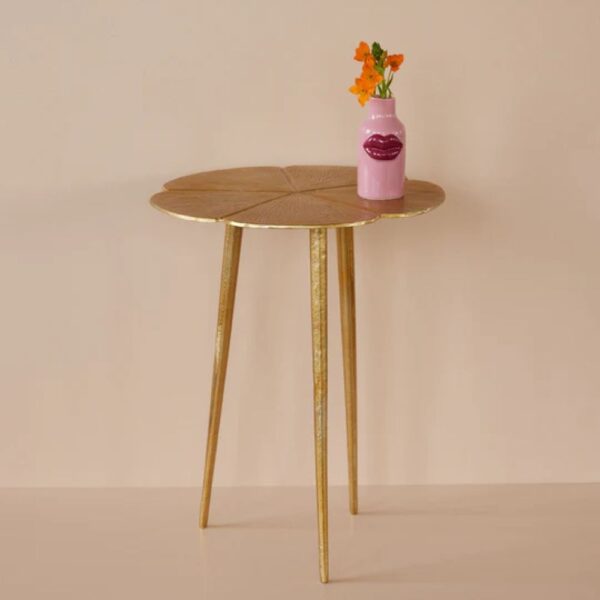 Trèfle Aluminium Table - Or
