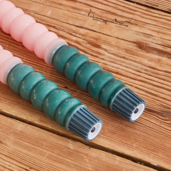 LED Bougies - Rose clair - Pack de 2 – Image 2