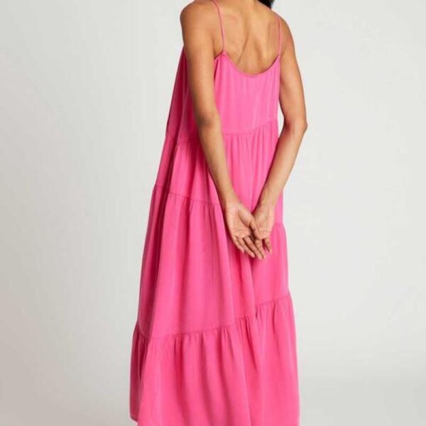 Longue robe rose – Image 2