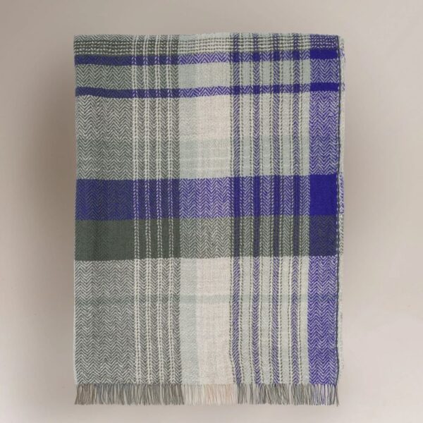 Plaid Laine N°81 Khaki