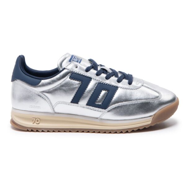 BASKETS JOGGER METALLIC SILVER