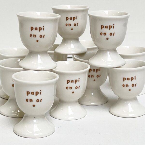 Coquetier vrac "Papi en or"