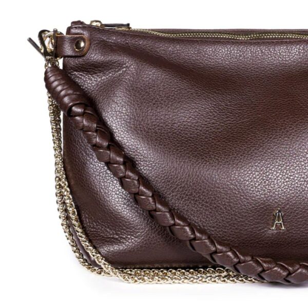 Sac Mallow Twist Grainé Expresso – Image 2