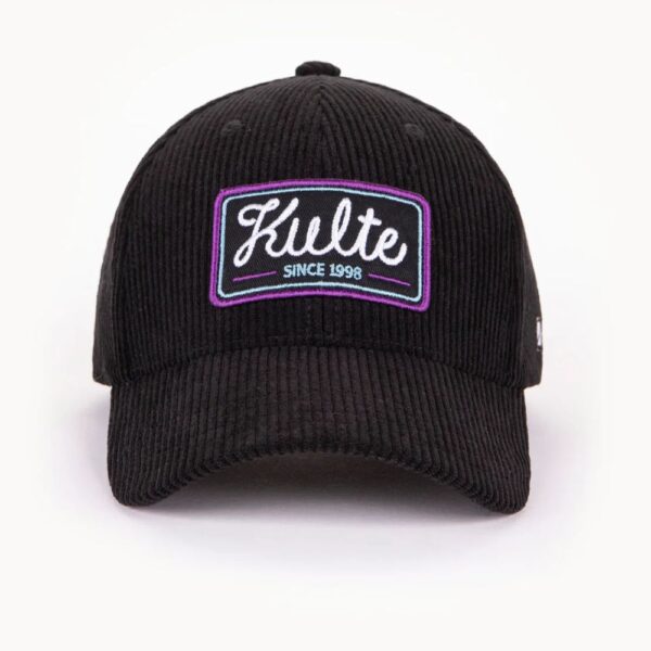 CASQUETTE STAMPED VELOURS BLACK
