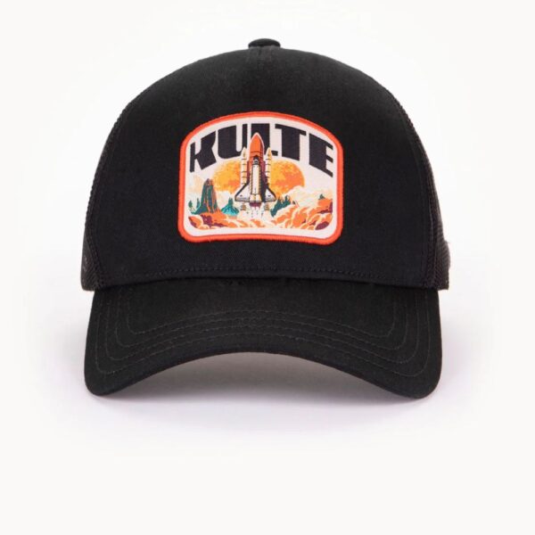 CASQUETTE MOTIF INVADER NOIR