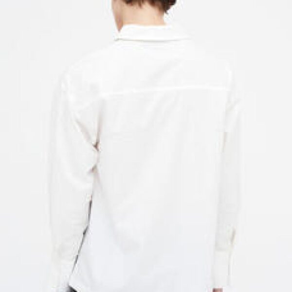 Chemise blanche en popeline – Image 2
