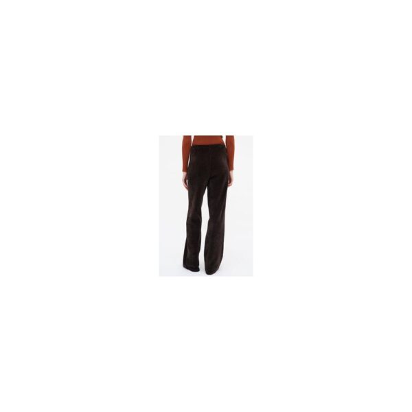 Pantalon en velours côtelé chocolat – Image 2