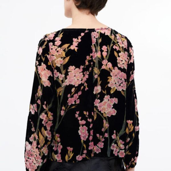 Top en velours imprimé Malva Velvet – Image 2