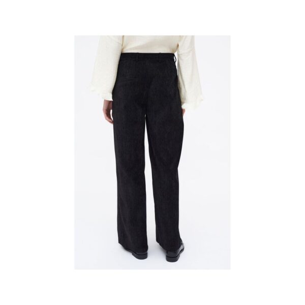 Pantalon noir effet velours – Image 2