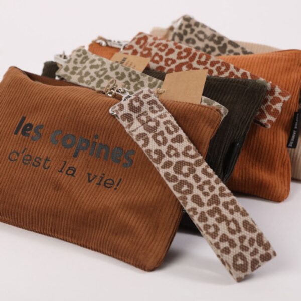 TROUSSE PLATE + sangle en velours
