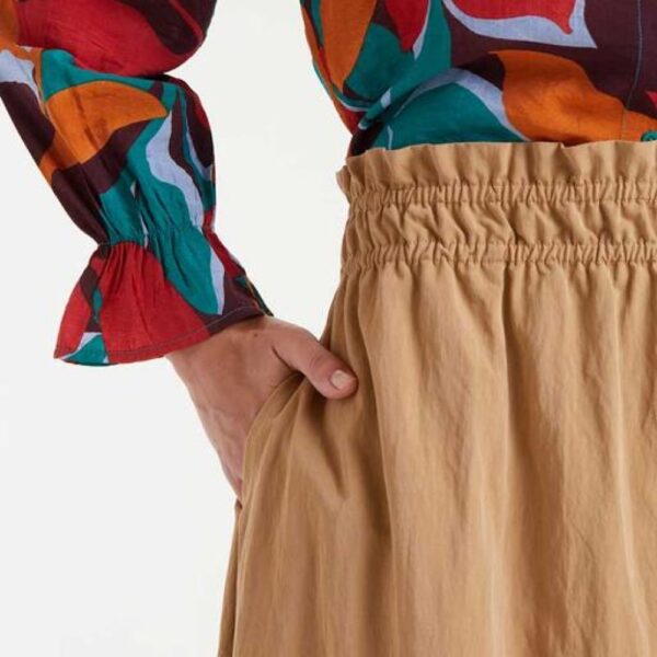 jupe midi camel – Image 2