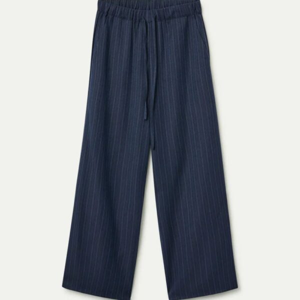 Pantalon à rayures diplomatiques bleu – Image 3
