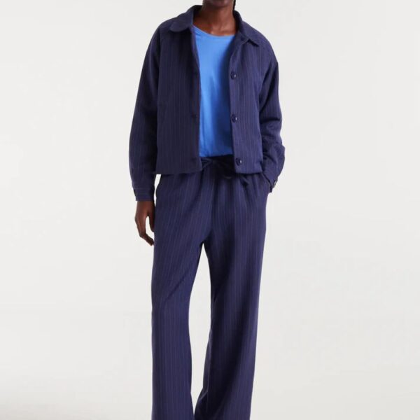Veste à rayures diplomatiques bleues – Image 3