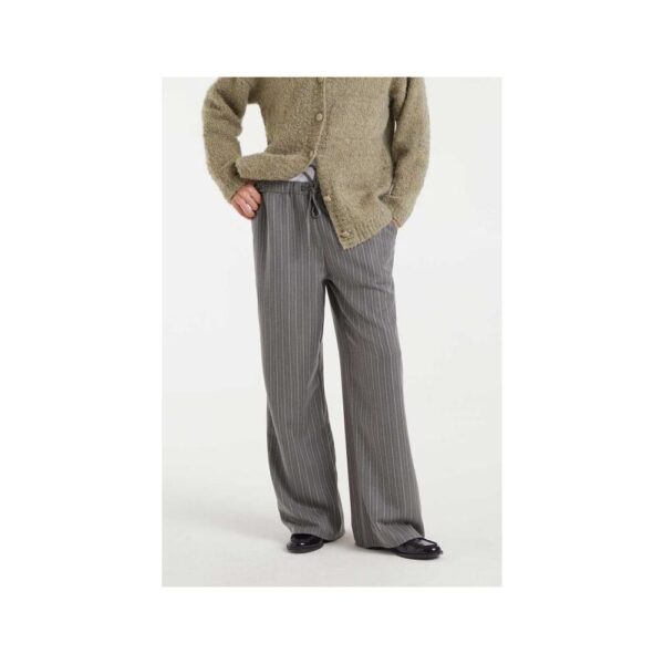 Pantalon à rayures diplomatiques gris