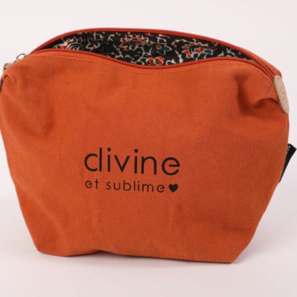 SJ TROUSSE SUZANNE brique 18x27CM TOILE