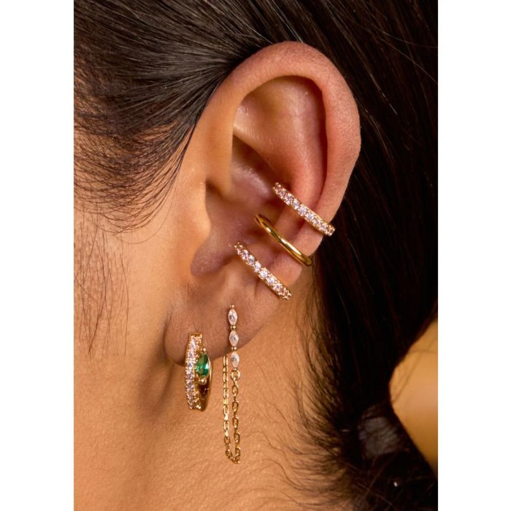 Boucles d'oreilles green precious dehli – Image 2