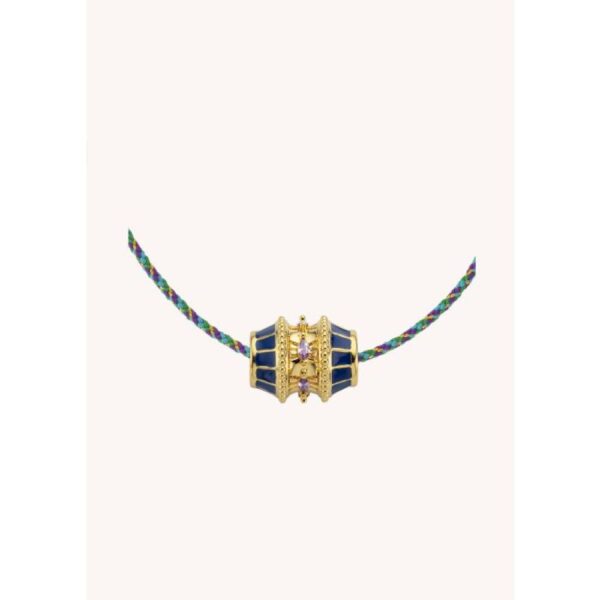 collier blue talisman