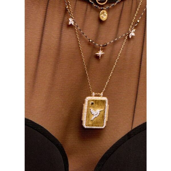 collier colibri boheme – Image 2